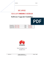 HUAWEI G6-L11V100R001C432B118 Upgrade Guideline