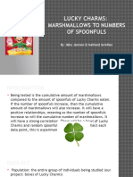 Lucky Charms Stats II - Math Work Sample