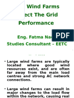 How Wind Farms Affect The Grid Performance: Eng. Fatma Nada Studies Consultant - EETC