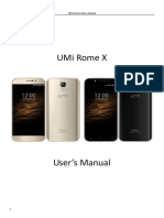 RomeX Manual