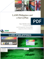 LAMS & ESurveyPlan Region VI