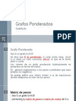 Grafos Ponderados