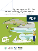 Biodiversity Management in The Cement