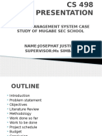 Record Management System Case Study of Mugabe Sec School