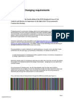 BCIS Standard Form of Cost Analysis