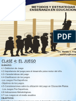 4TA. CLASE DE ESTRATEGIA PEM El Juego