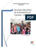 Resumen Ejecutivo Rendicion Cuentas 2015