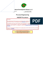 PR-1696 Hazop Procedure