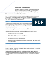 Chapter - 10 Non-Performing Assets: Important Points: (A) Out of Order Accounts