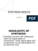  HDL Synthesis Basics