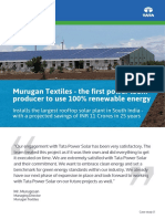 Murugan Textiles - Case Study