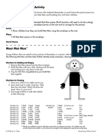 HWT Mat Man Envelope Activity PDF