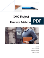 Marketing Communication - Huawei Matebook