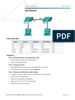 Cisco Lab :building A Simple Network With Answers