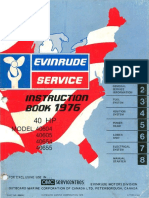 1976 Evinrude 40HP Outboards Service Manual PDF