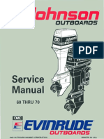 1993 Johnson Evinrude ET 60 Thru 70 Service Manual PN 508284 PDF