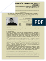 25 y 30 Años de Servicios en El Decreto Legislativo 1153 - Autor José María Pacori Cari