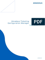 Amadeus Ticketing Configuration Manager User Guide