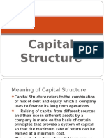 Capital Struture