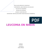 Leucemia en Niños.