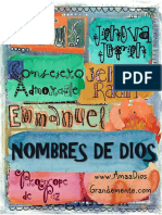 Nombres de Dios Niños