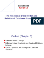 Lecture3 - Relational Data Model and Relational Constraints