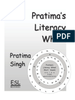 Pratima's Literacy Wheel and Workbook The Short Vowels A-E-I-O-U Sample Pages