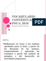 Vocabulario Contextual