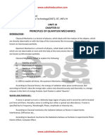 Phy Unit 3 QuantumMechanics PDF