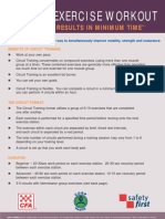 Circuit Exercise Workout: "Maximum Results in Minimum Time"
