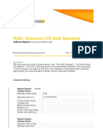 Golden Parameters - LTE