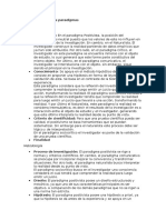 Dimensiones de Los Paradigmas Analisis