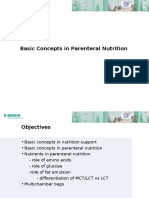 Basic Concepts On Parentheral Nutrition by Irfan