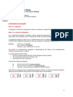 Lecture On Categorical Syllogism