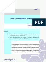 Valores y Responsabilidad Ciudadana PDF