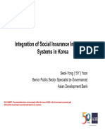 SY - Integration of Social Insurance Information Systems in Korea