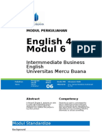 Modul 6 English 4 2016-2017