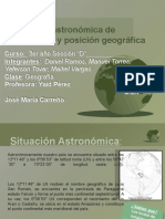 Situación Astronómica de Venezuela y Posición Geográfica