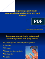 Curs 5.pregatirea Preprotetica in Tratamentul Edentatiei Partiale