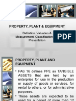 Property, Plant & Equipment