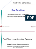 Lecture 6 Real Time Linux - A