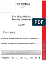 First Mutual Health Newsletter July 2016