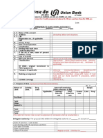 Executive Summary Format For Credit Proposal of Above Rs.10Lacs and Less Than Rs.500Lacs