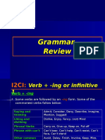 I2ci Grammar 8 Verbs Ing or Infinitive