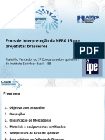 Erros de Interpretação Da NFPA 13 Por Projetistas Brasileiros