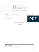 Carballa Smichowski Bruno (2016) - Data As A Common in The Sharing Economy A General Policy Proposal (CEPN WP)