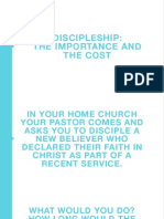 2 Discipleship: The Importance and Cost