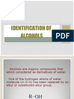 Identification of Alcohols