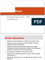 Lec 4 Cost Behavior