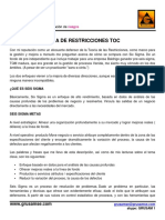 Six Sigma y Teoria de Restricciones Toc